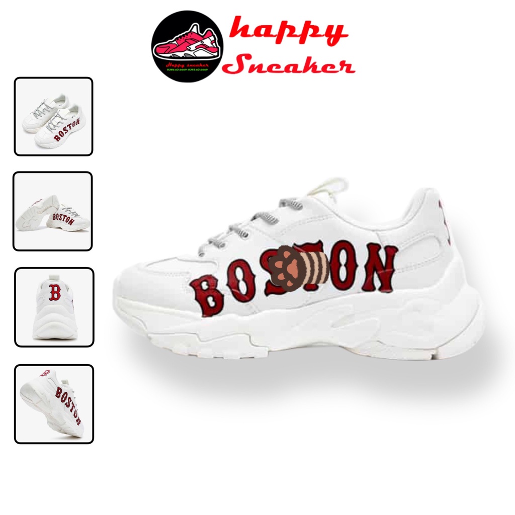 Gìay MLB Boston Big Ball Chunky Nam/Nữ 1:1 full bill box tui hộp phụ kiện