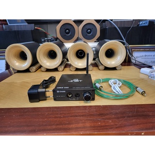 DAC giải mã âm thanh Optical sang Analog DA800 JNET Giải Mã 32Bit Bluetooth 5.1 có cổng Optical Out