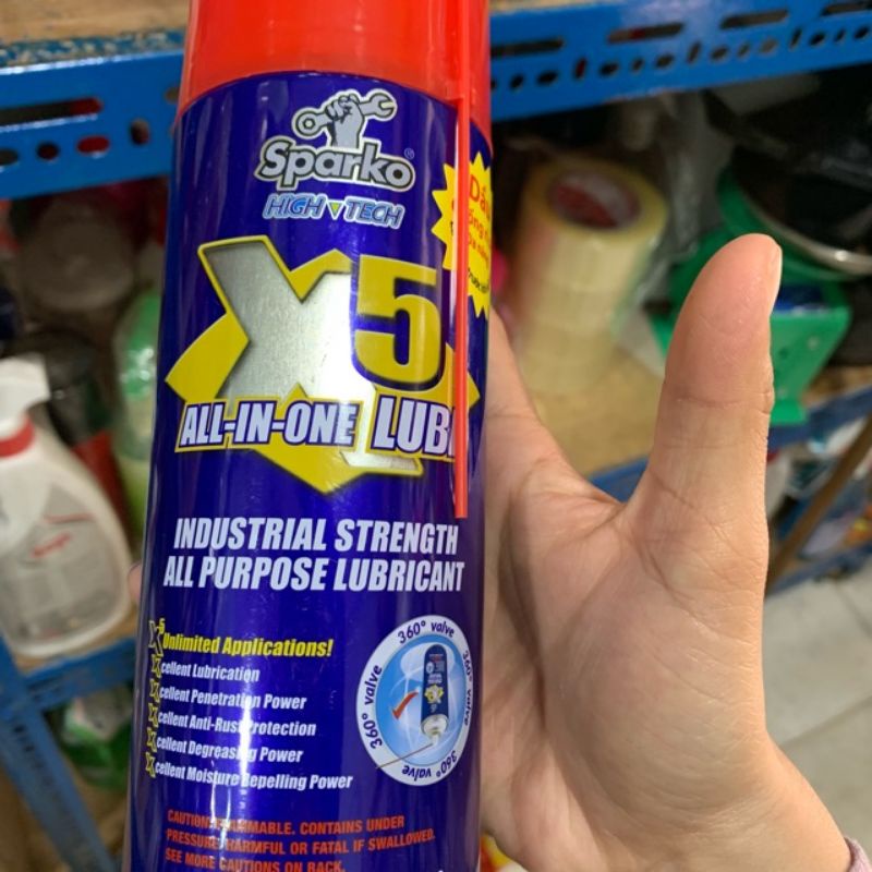 Tẩy gỉ sét, bôi trơn X5 400ml [hàng chính hãng]