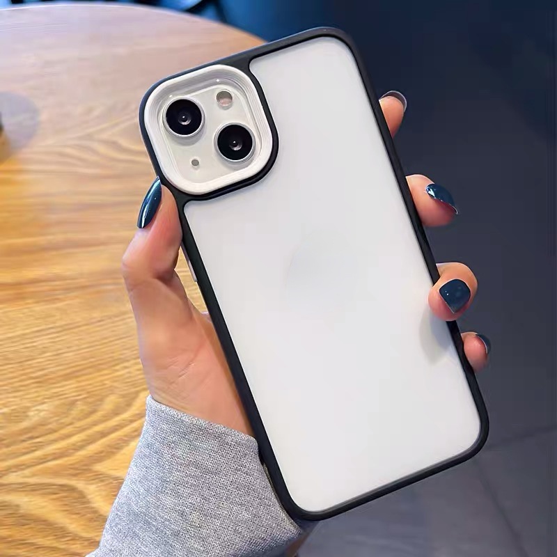 Ốp Điện Thoại Cứng Trong Suốt Chống Sốc Chống Rơi Cho iPhone 14 pro max 13 pro max mini 12 11 pro max