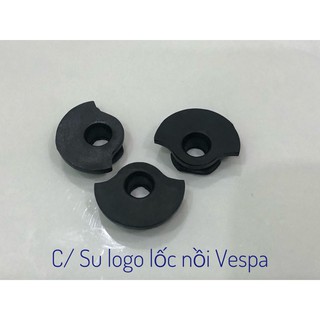 Cao su gắn logo lốc nồi Vespa