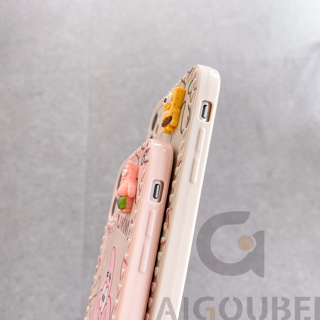 Ốp Điện Thoại Silicon Mềm Họa Tiết Trái Tim Và Haibao Vs Pai Cho Iphone 12 11 Pro Max Xs Max Xr 8 7 Silicone