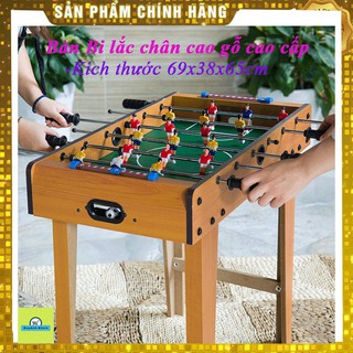 Đồ chơi bàn bi lắc 🌸FREESHIP🌸 bóng đá cỡ lớn chân cao kích thước 69x37x62cm chất liệu gỗ