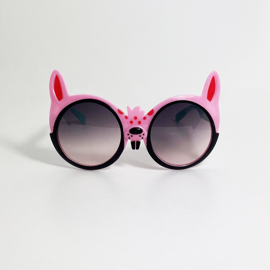 Kính mát trẻ em gọng nhựa Jun Secret kiểu dáng ngộ nghĩnh, đáng yêu, tròng chống tia UV cho bé từ 2 đến 5 tuổi JS61024