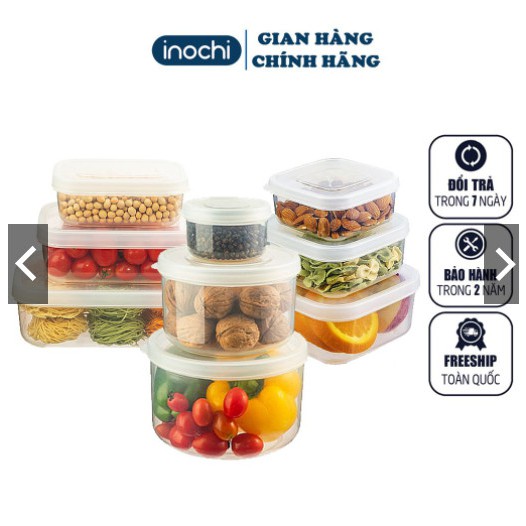 [Tặng Quà] Combo Set 3 Hộp Hokkaido Inochi đựng cơm Giữ Nhiệt Văn Phòng 5.0 - Phân phối chính hãng Vhomemart