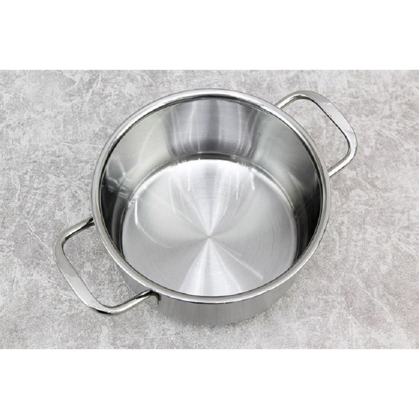 Nồi inox 3 đáy 24cm Five Star nắp inox