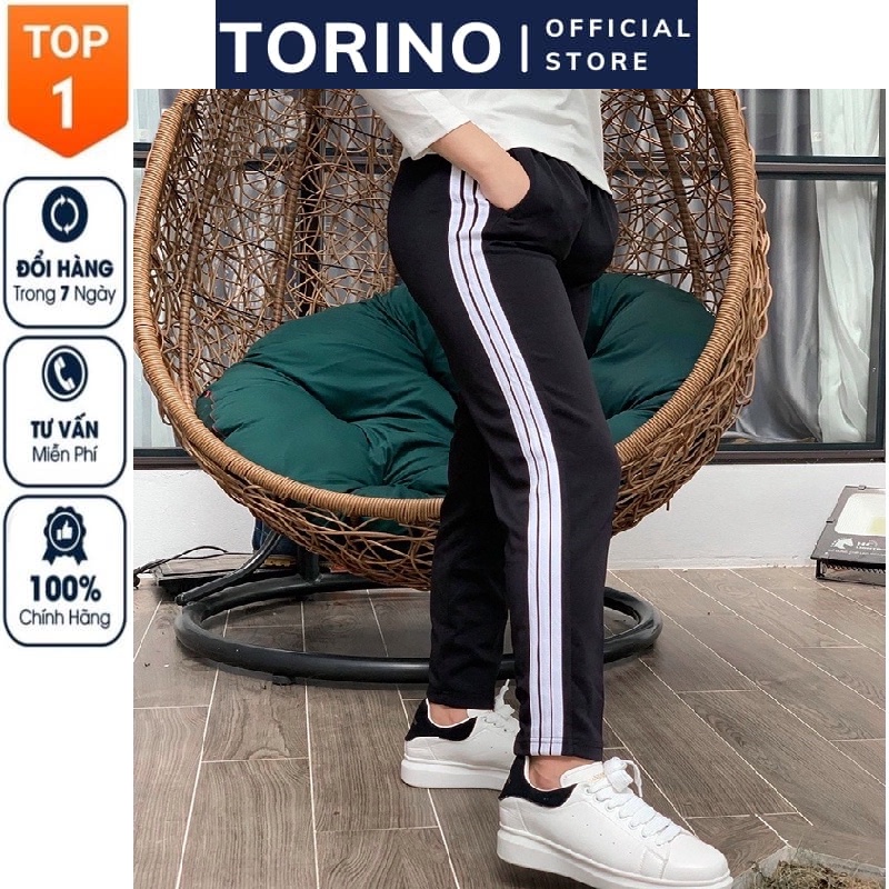 Quần Thể Thao 3 Sọc Dành Cho Cả Nam Và Nữ, Chất Vải Dày Dặn Co Giãn Thoáng Mát