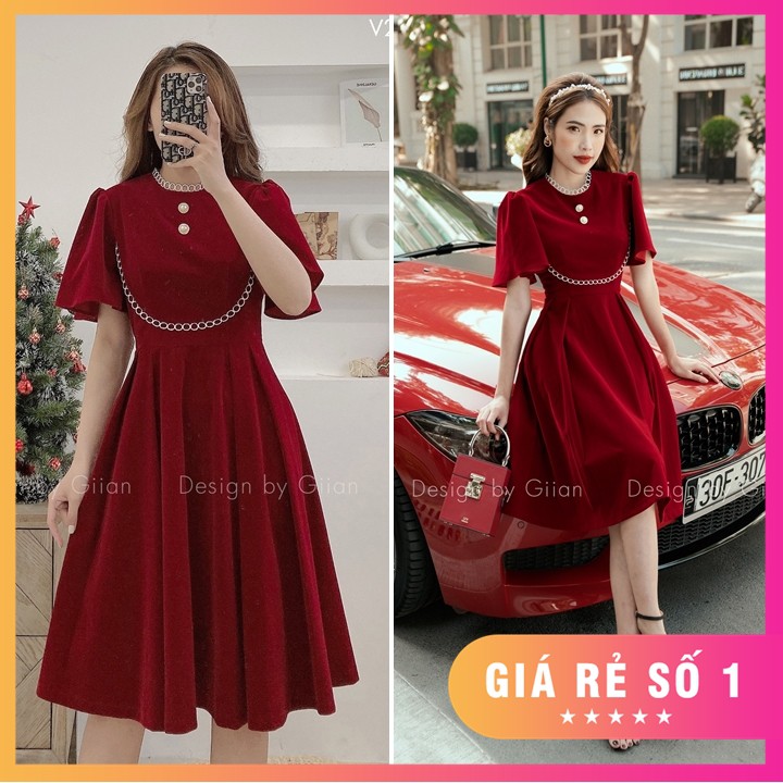 Đầm xinh chào Xuân chất siêu đẹp đủ size S,M,L,XL,XXL - VV8