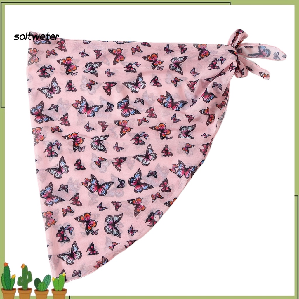 Vỏ Bọc Chống Nắng Xuyên Thấu Buộc Dây Bên Hông Cho Kỳ Nghỉ