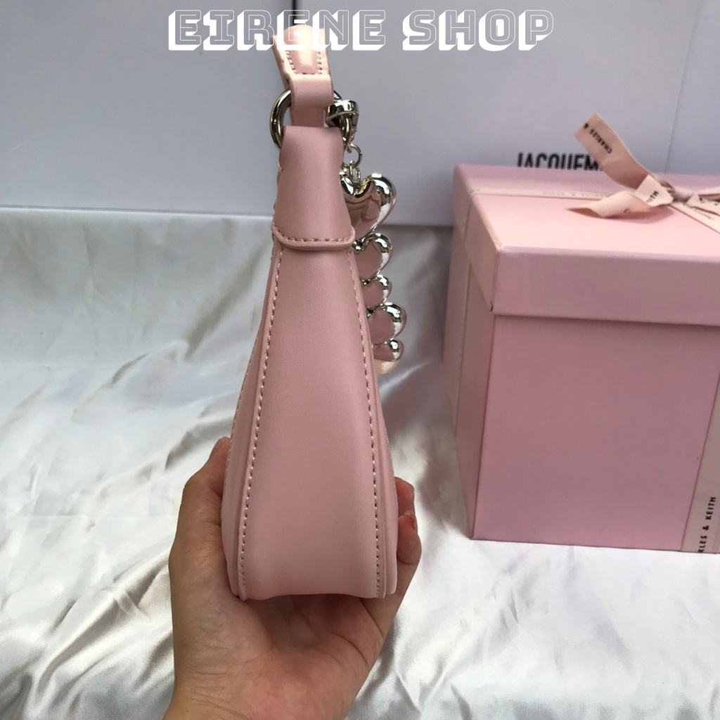 Túi xách nữ hộp hồng túi kẹp nách hộp quà tặng màu hồng gift set mới 2022