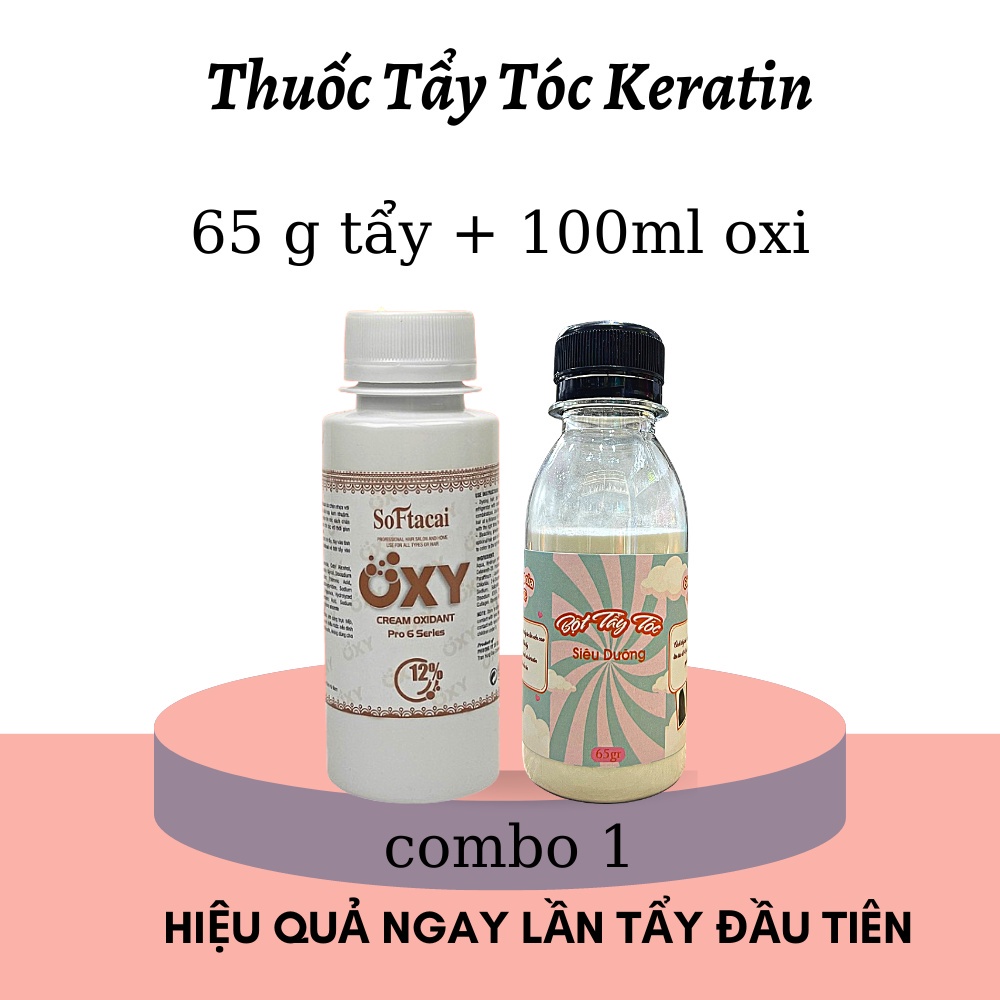 Thuốc tẩy tóc Keratin tẩy cực êm, lên cực chuẩn | bột tẩy tóc Keratin |Mina hairs