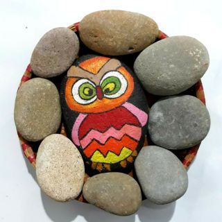 Rock Painting with Paint Markers