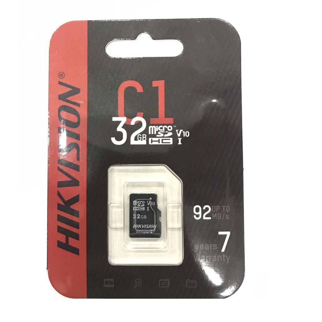 Thẻ nhớ Micro SD 32Gb cho camera IP Hikvision DS-UTF32G-L2