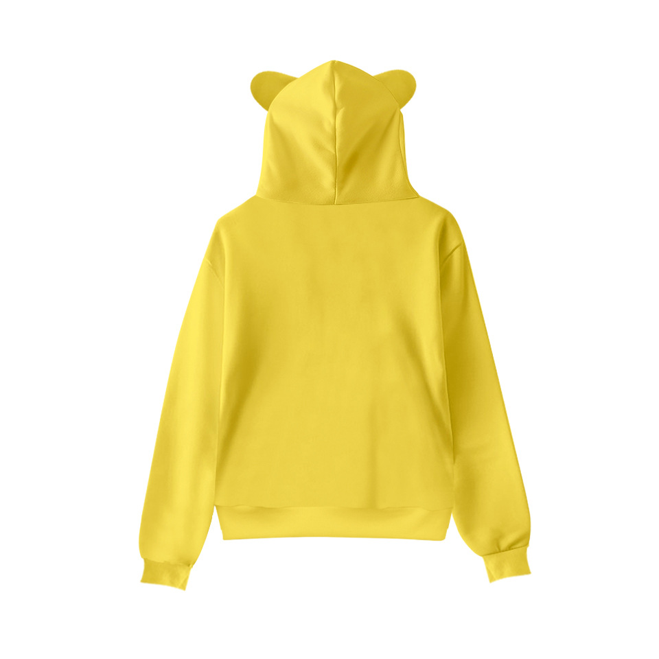 Áo Hoodie Có Nón Tai Mèo 3d Đáng Yêu Sk8