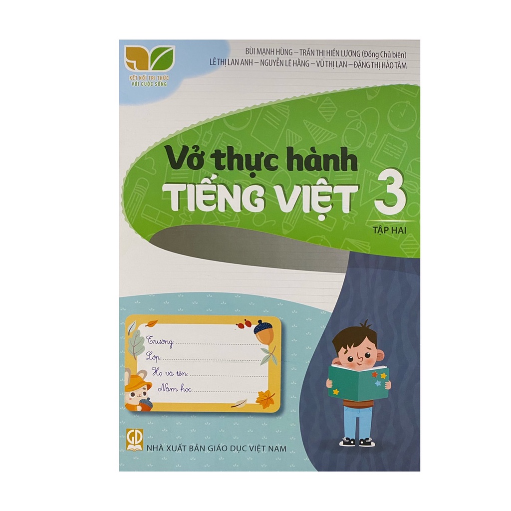 Sách - Vở thực hành tiếng việt 3 ( kết nối tri thức )