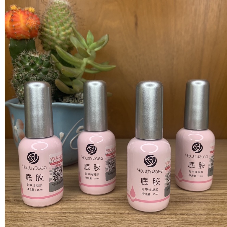 Base Gel Hoa Hồng Youth Rose 15ml Chính Hãng