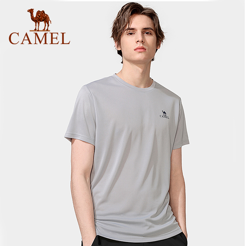 Áo thun CAMEL tay ngắn thoáng khí nhanh khô cao cấp thời trang thể thao dành cho nam