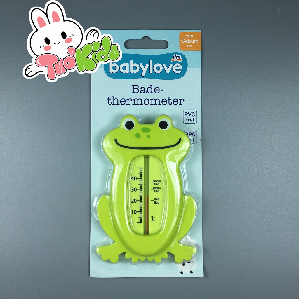 Nhiệt Kế Babydream, Babylove - Dùng Để Đo Nhiệt Độ Nước Tắm Cho Bé Sơ Sinh - Hàng Nội Địa Đức
