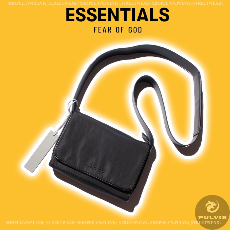 ⚡️[Mirror Quality] - Túi Đeo Chéo FEAR OF GOD Black Crossbody Bag FOG