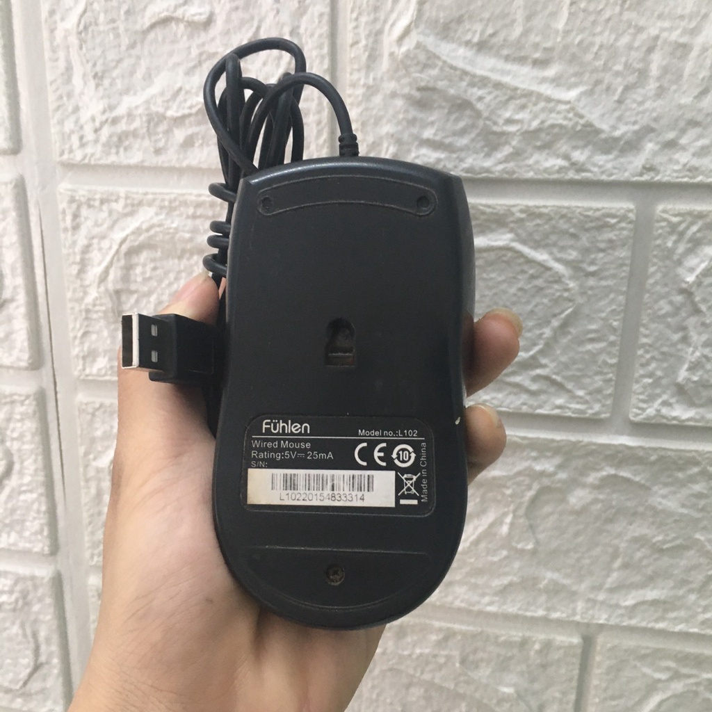 Chuột Fuhlen L102 có dây like new chính hãng giá rẻ