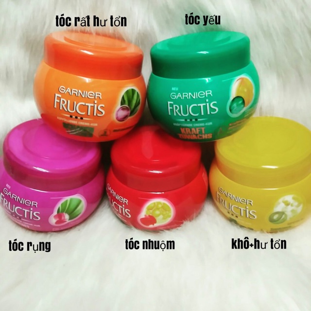 Kém ủ tóc Garnier Fructis 300ml