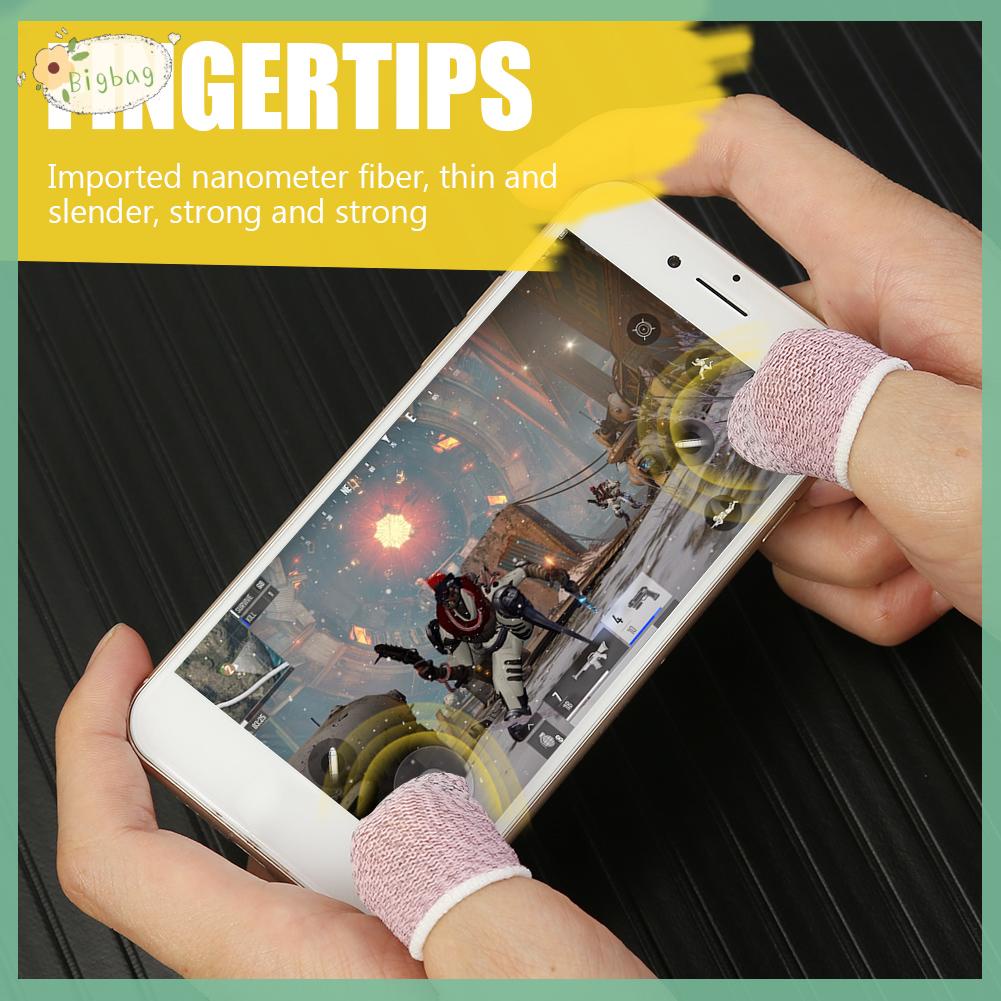 1 Cặp Bọc Ngón Tay Chơi Game Thoáng Khí Chống Mồ Hôi | BigBuy360 - bigbuy360.vn