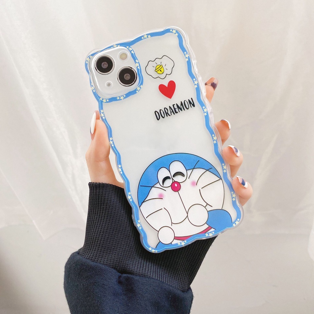 Ốp lưng iphone trong lượn sóng doremon 6s/6plus/7/7plus/8/8plus/xs/11/12/13/pro/max/plus/promax-Sale Hot G2-3