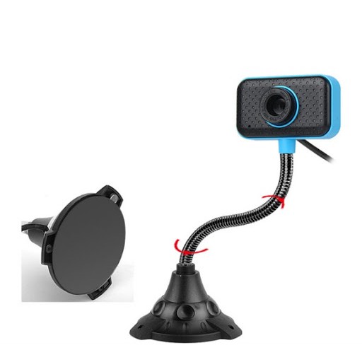 Webcam Chân Cao có mic dùng cho máy tính có tích hợp mic - Webcam máy tính bàn
