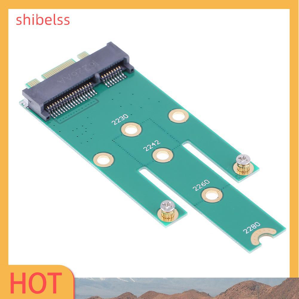 Bộ Chuyển Đổi Shibelss Ngff M.2 B + M Key Sang Msata Mini Pci-E Sata 3.0 Ssd Thẻ | BigBuy360 - bigbuy360.vn
