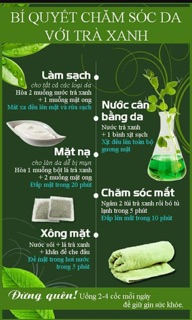 100gr Bột trà xanh Thái Nguyên, bột đậu đỏ thủ công