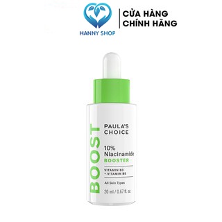 Tinh Chất Se Khít Lỗ Chân Lông Và Làm Sáng Da Paula’s Choice 10% Niacinamide Booster 20ml