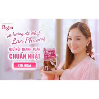 Thuốc nhuộm tóc Bigen phủ bạc Nhật Bản 80g