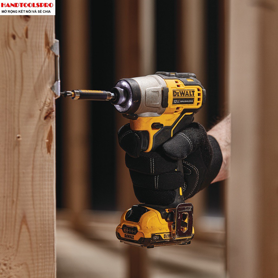 Máy vặn vít dùng pin không chổi than DeWALT 12V DCF801D2-KR (SET 2Ah)