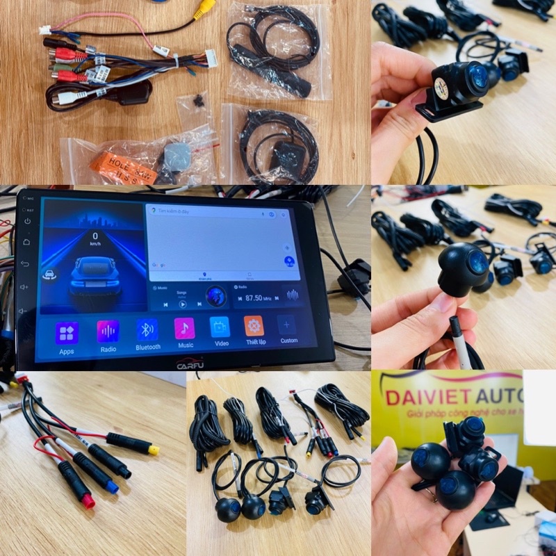 Bộ Cam 360 liền màn Android CarFu G200S chính hãng | Đại Việt Auto | BigBuy360 - bigbuy360.vn