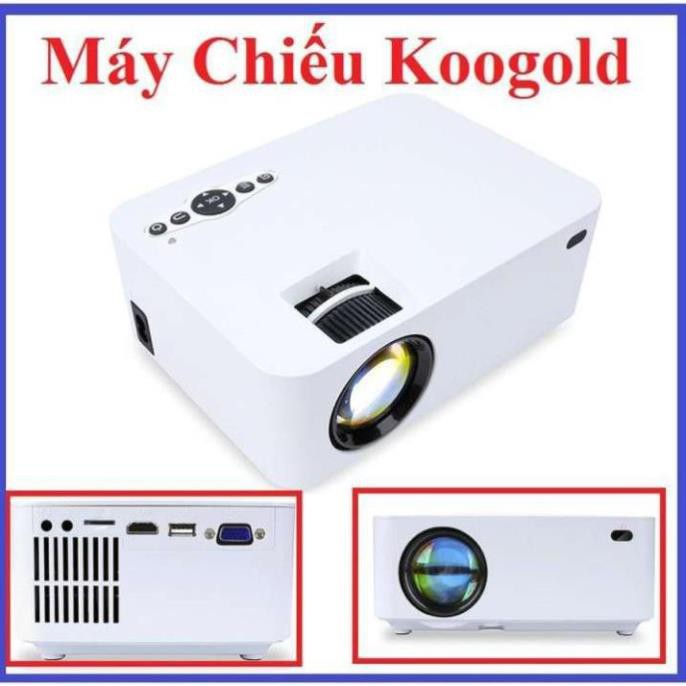 ✔️ [Bảo Hành 1 Đổi 1] Máy Trình Chiếu Mini, Máy Chiếu Thông Minh KOOGOLD Full HD Đa Chức Năng, Hàng Nhập Khẩu Chính Hãng