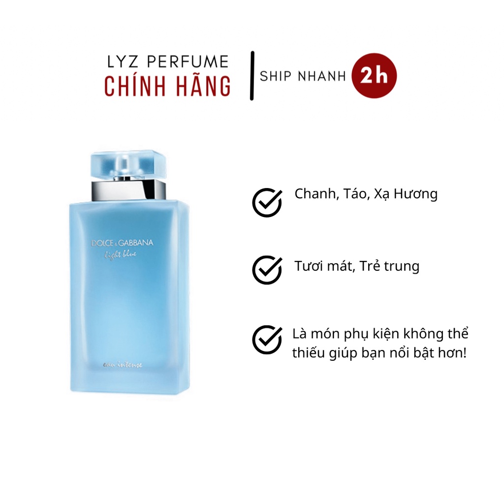 Nước hoa Light Blue Intense For Women