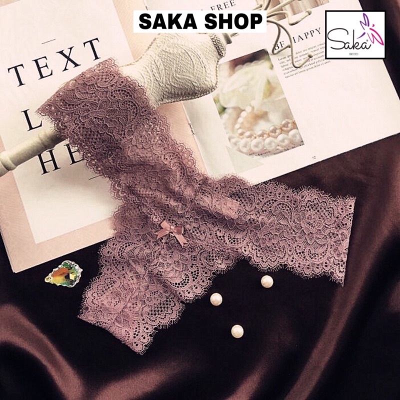 Quần lót nữ ren mịn mát lọt khe nhiều màu