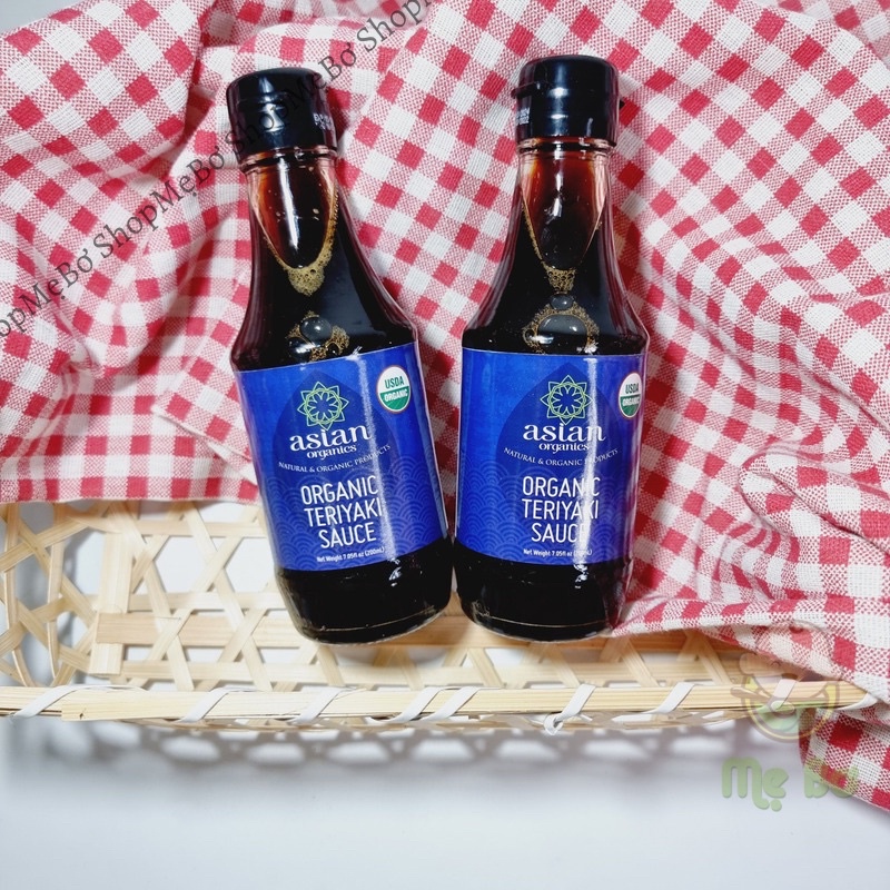 [ASISAN ORGANICS] NƯỚC TƯƠNG TERIYAKI HỮU CƠ 200ML
