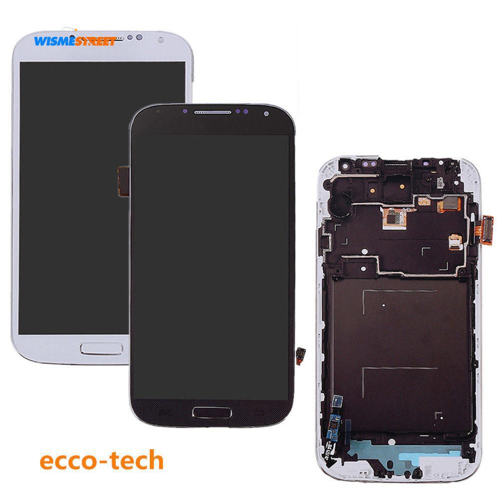 Màn hình kỹ thuật số LCD có khung cho Samsung Galaxy S4 i337 i9500 i9505