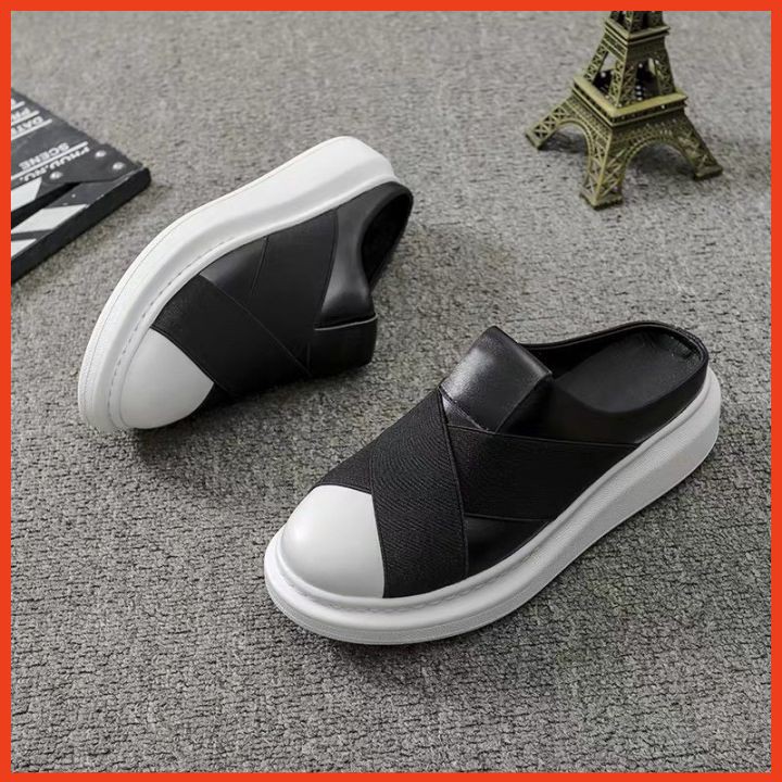 Giày Nữ Kiểu Mới HOT Giày Sục Nữ Quai Chéo Mang Thoải Mái