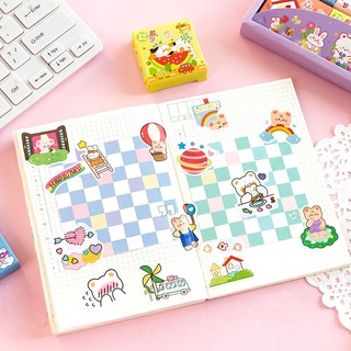 Set 50 Sticker Trang Trí Sổ Dễ Thương.