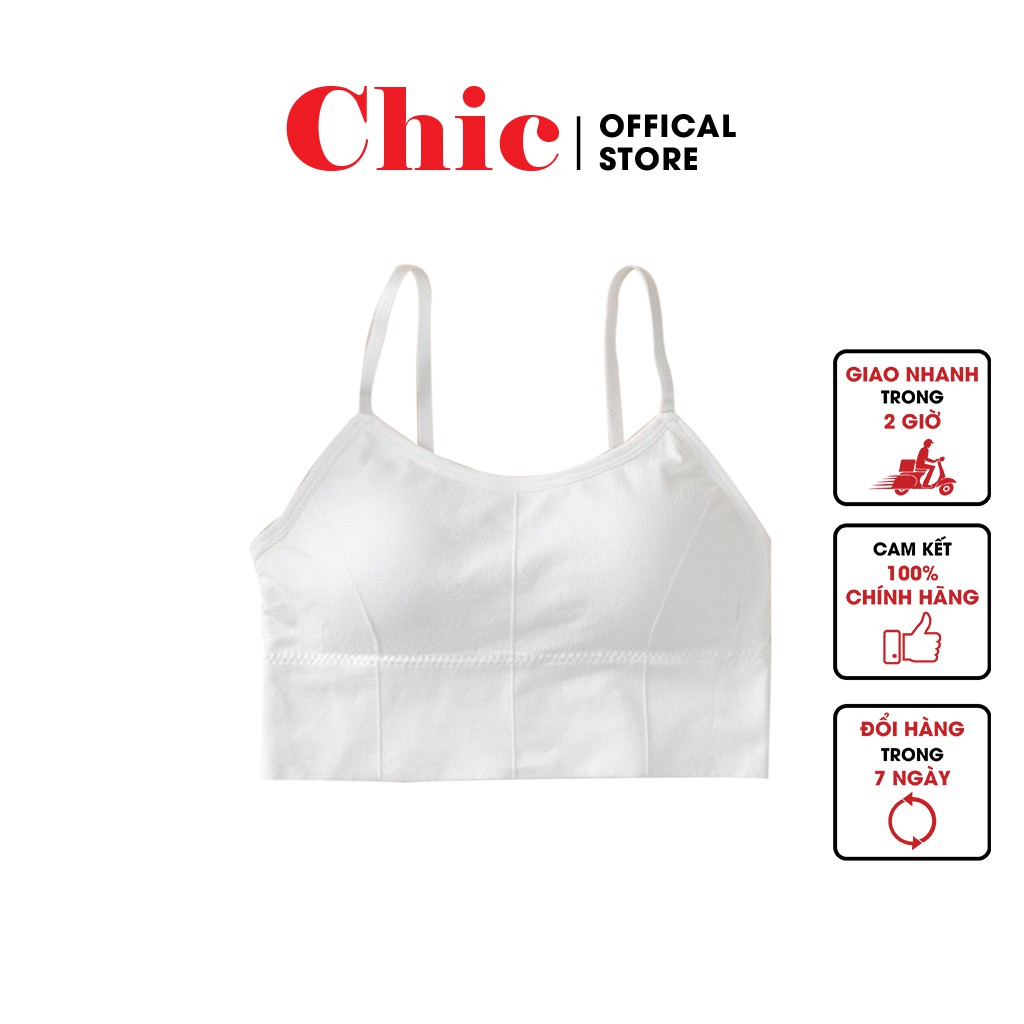 Áo Bra CBT1BRA02 Bra Thể Thao Chic Form To Mặc Tập Thể Dục Rất Thoải Mái Ôm Vừa Vặn Cơ Thể (FREESIZE 40-65KG)