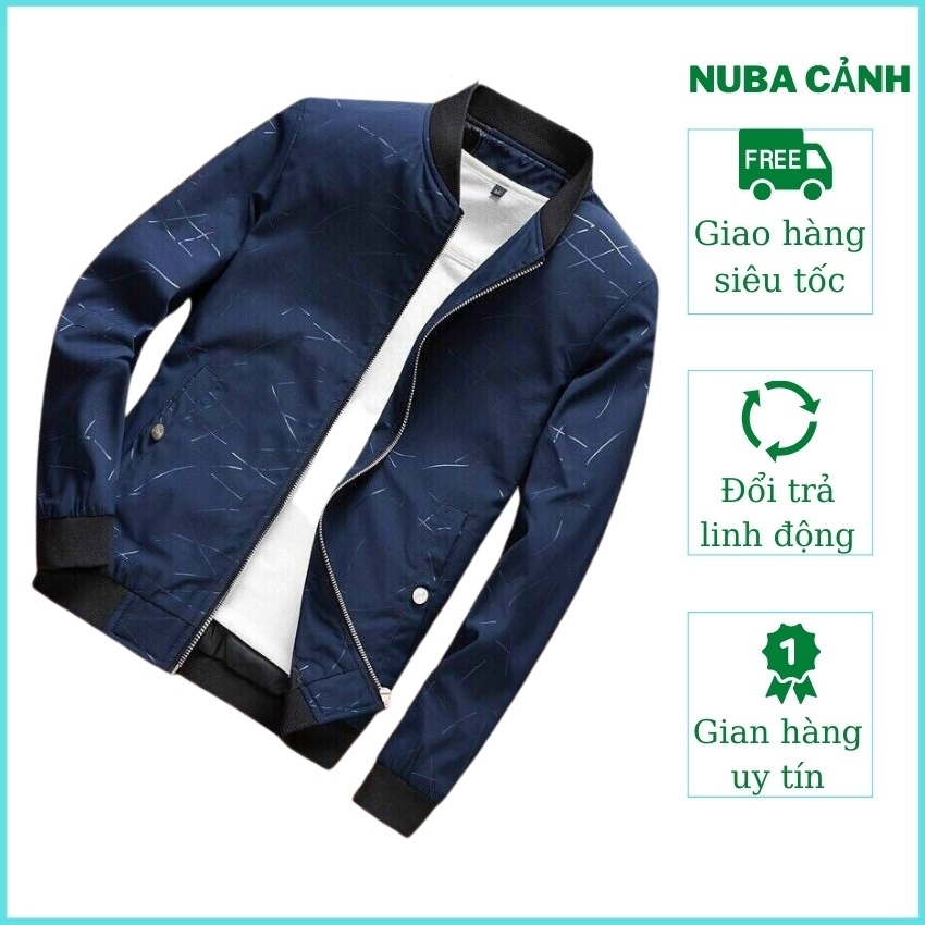 Áo khoác kaki nam cao cấp phong cách hàn quốc NUBA 03