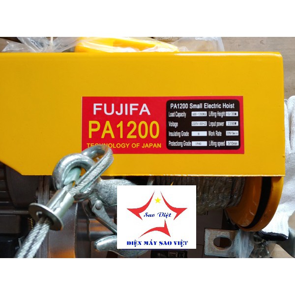 Máy tời điện mini Fujifa PA200-30met