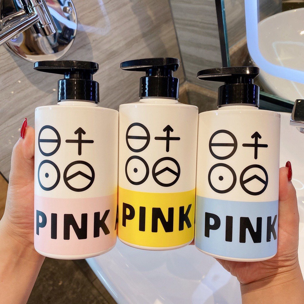 Sữa Tắm Gội Xả MẪU MỚI NHẤT PINK ADDICT(Xanh Hồng Vàng)