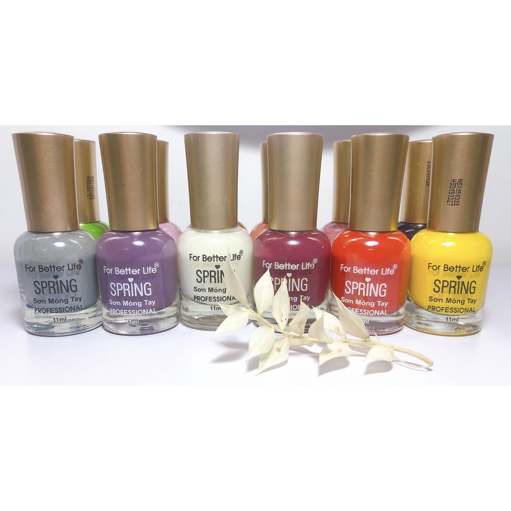 Combo 12 chai sơn thường Elite màu khác nhau, tông màu đẹp, dễ sử dụng - 11ml