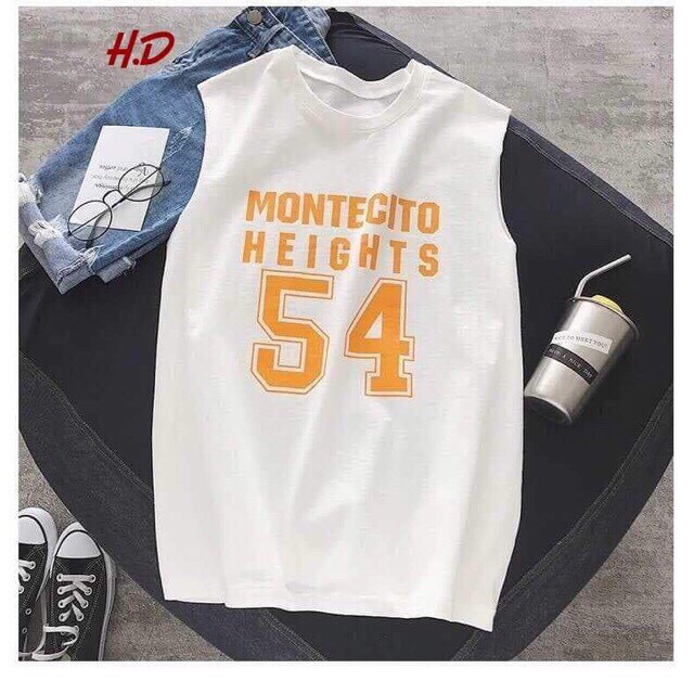 [ FREESHIP ] Áo Sát Nách Thun Cotton Form Rộng oversize ulzzang, Áo Thun Ba Lỗ Unisex Nam Nữ in Chữ 54 Cá Tính M092