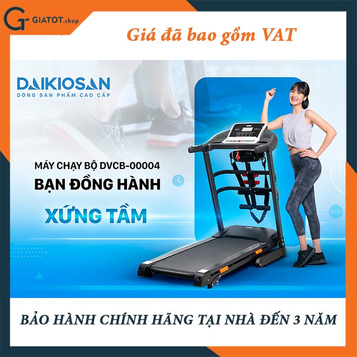Máy chạy bộ đa năng chính hãng Daikiosan DVCB-00004
