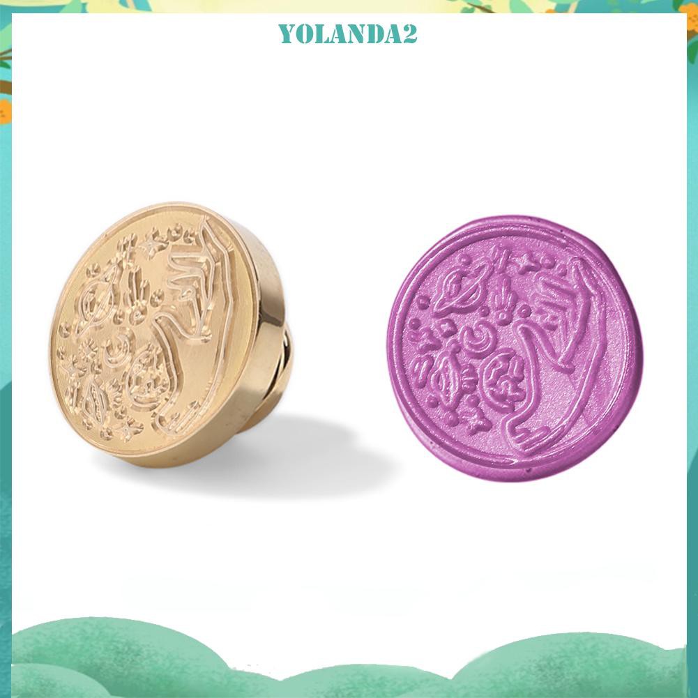 Con Dấu Đóng Sáp Niêm Phong Bì Thư Cổ Điển 25mm