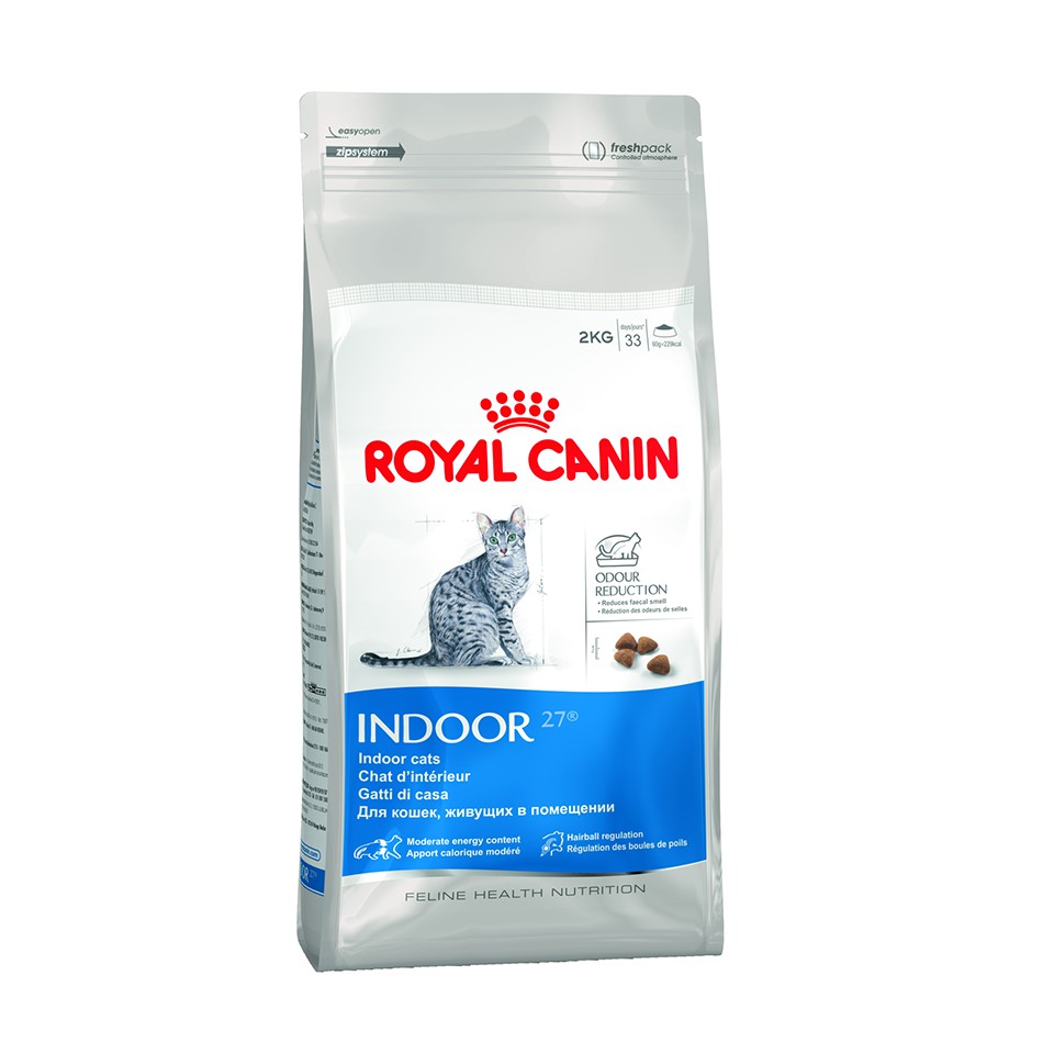 Thức ăn khô cho mèo trưởng thành Royal Canin 27 Indoor (2kg)
